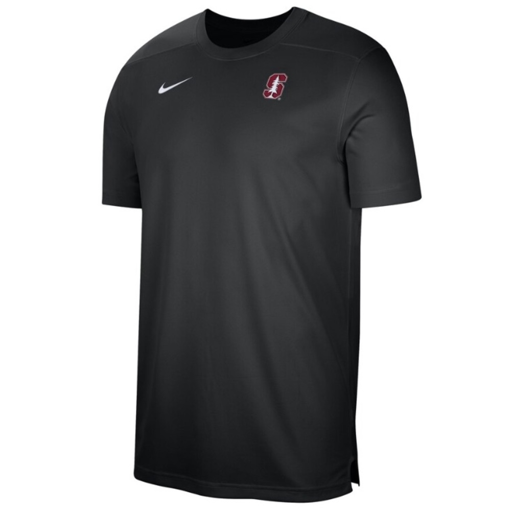 Like New Nike Black Men'sDri-Fit Athletic Black/Red & White Shirt- Large